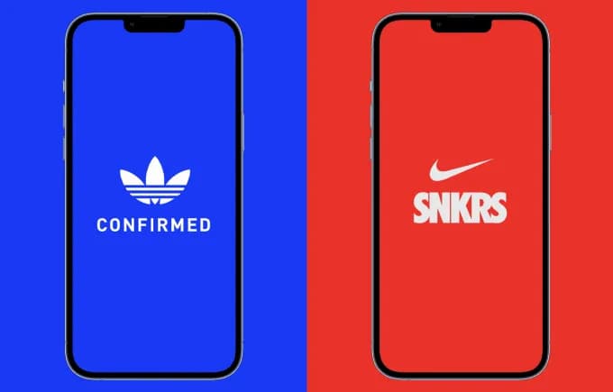 adidas poursuit nike snkrs technologie adapt