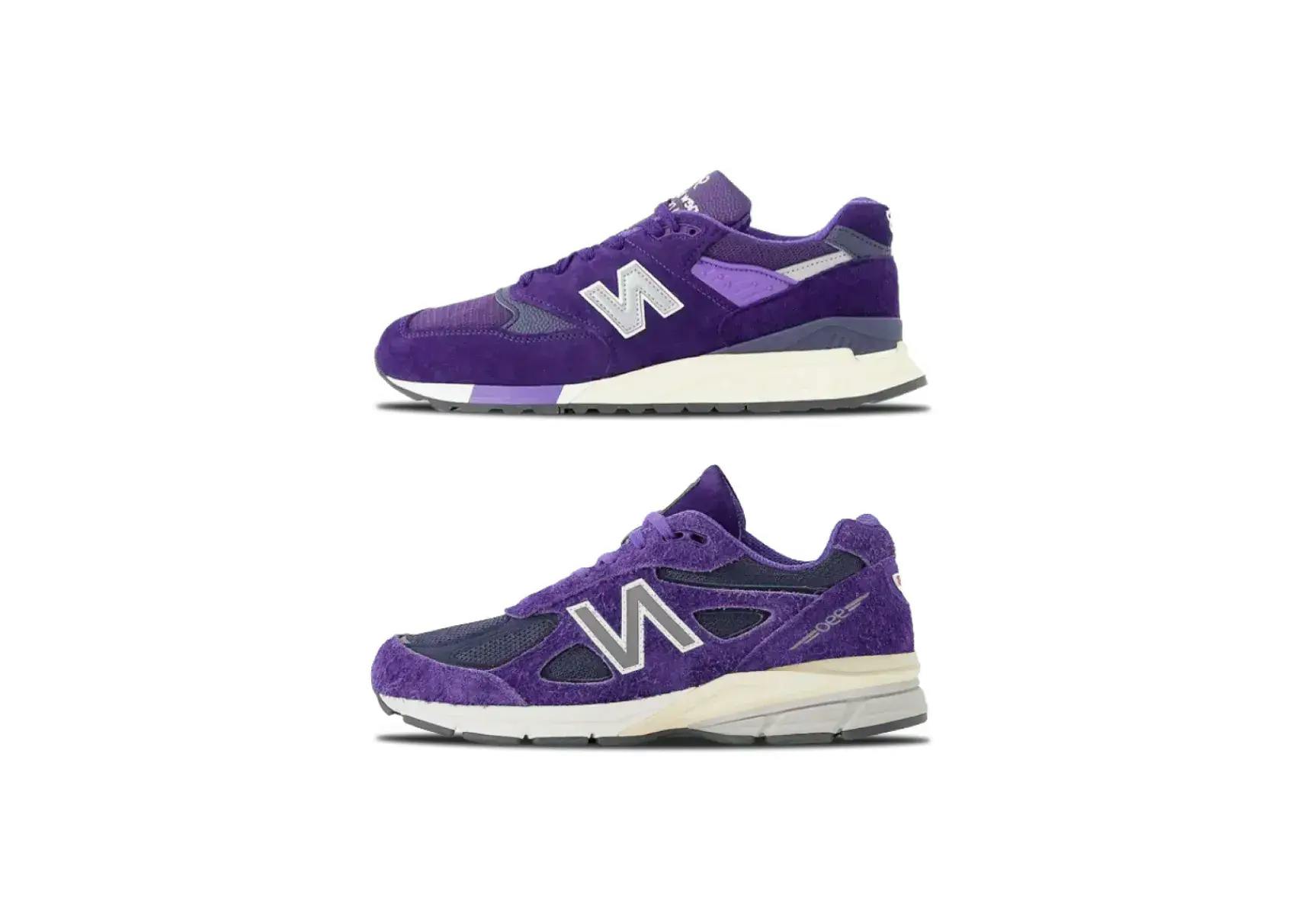 new balance made in usa purple