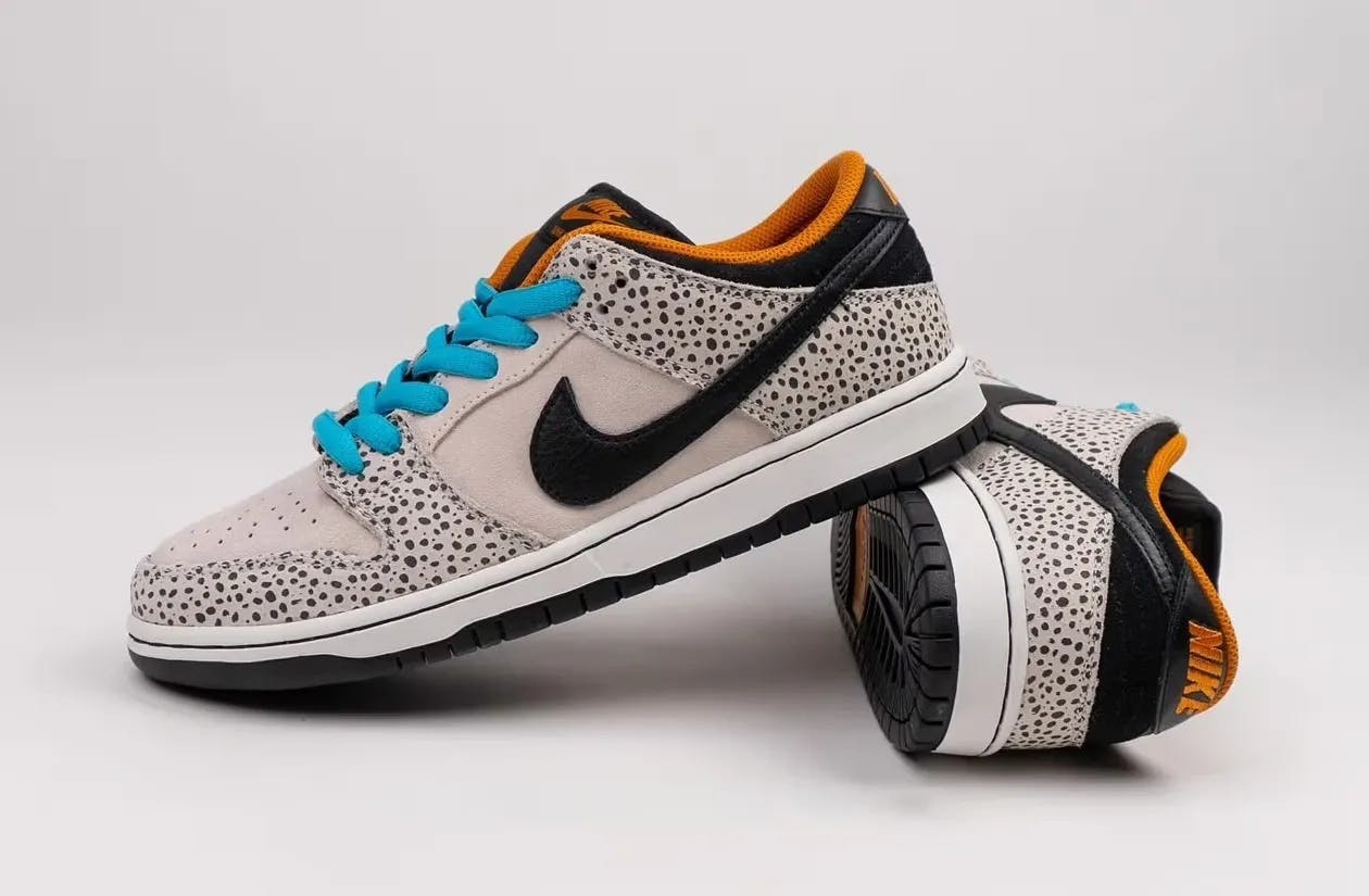 nike sb dunk low pro safari olympics fz1233-002