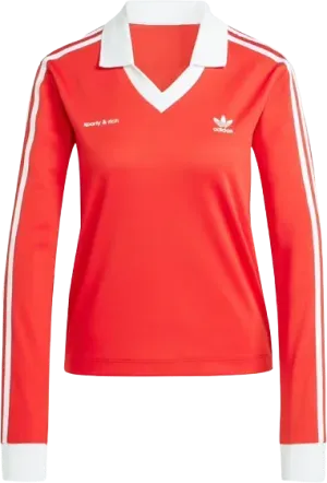 Sporty & Rich x adidas Long Sleeve Soccer Jersey WMNS