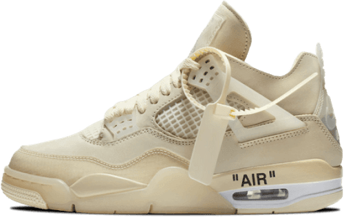 image de Nike x Off-White Air Jordan 4 WMNS SAIL